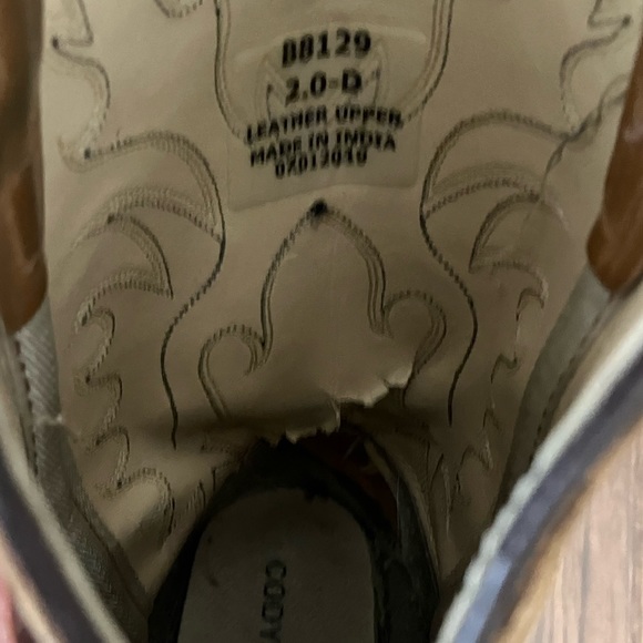 Cody James Boys’ (or Girls’) Cowboy Boots sz 2 Youth 2-D - Picture 15 of 16